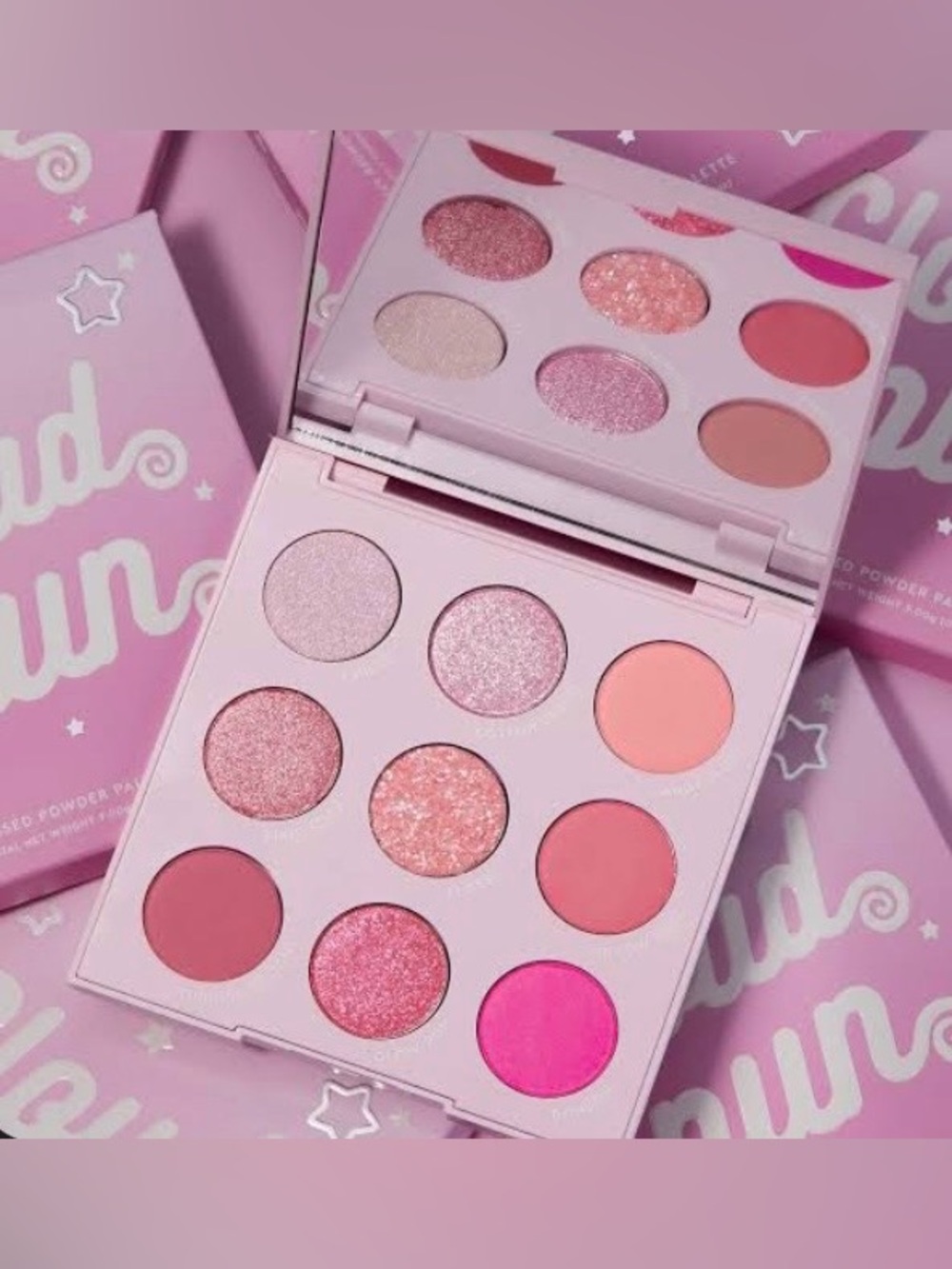 Colourpop Cloud Spun 9 pan palette BNIB